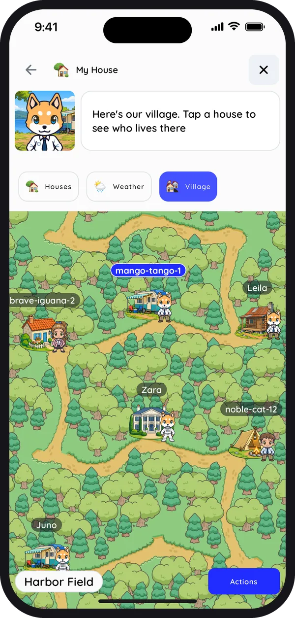 Live Next Door to Other Players